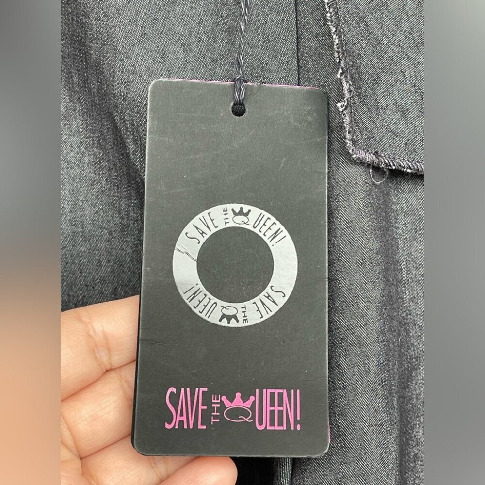 Save the Queen Overlap Pants size small NWT - image 14